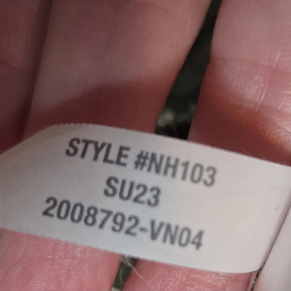 Madewell Button-Front Floral Green Dress in Ditsy Daze, Size XXS - Picture 9 of 10